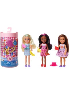 Mattel BARBIE Barbie Chelsea Dolls and Accessories, Color Reveal Doll, Picnic Series  - Image 1
