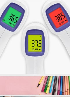 M M Miaoyan handheld thermometer, non-contact household infrared thermometer, measures temperature in one second, automatically identifies abnormal body temperature (can be used on the wrist and foreh