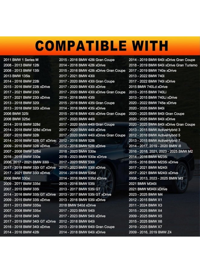 17117639020 17117521071 Radiator Expansion Tank Cap, Coolant Reservoir Cap Compatible with 2006-2025 BMW 128i 320i 328i 330i 335i 530i 540i 640i 740i 840i X1 X3 X4 X5 X6 X7 Z4 ActiveHybrid 3 5 7 etc - Image 3