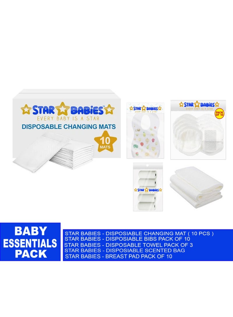 STAR BABiES Baby Essentials Pack Pack Of 5 - Image 1