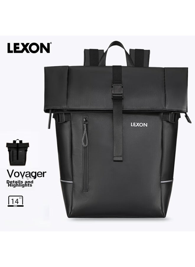 Lexon Backpack For Men, Fashionable Expandable Laptop Bag, Casual Commuter Student Water-resistant Travel Backpack - Image 3