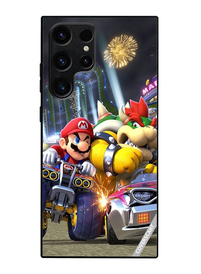 COVERSCART Protective Case Cover For Samsung Galaxy S25 Ultra Mario Kart Design Multicolour
