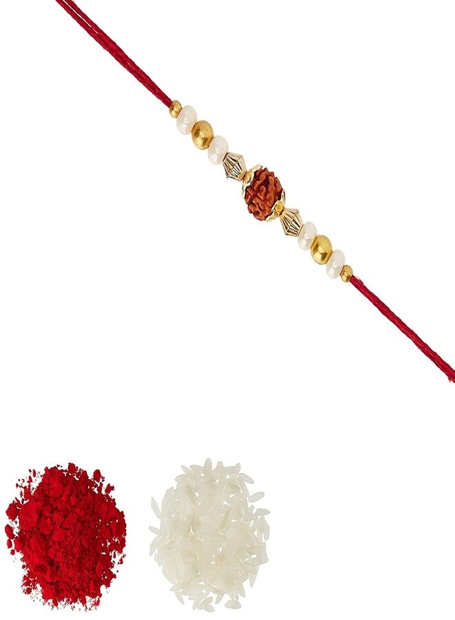 VTFlair Rakhi Bangle for Men (Gold) Rakhi for Rakshabandhan Bhai-62
