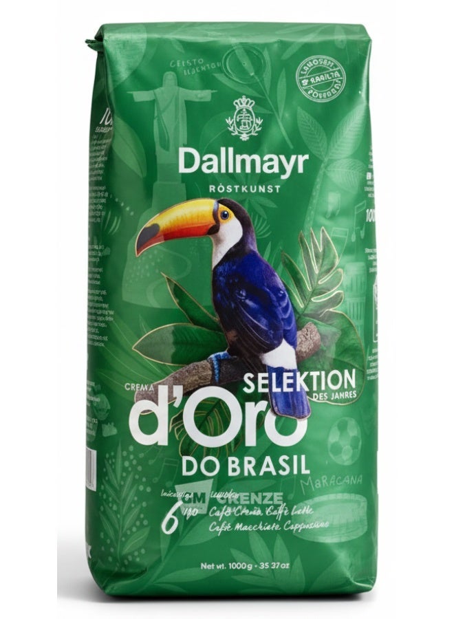 Dallmayr Brazil Selektion des Jahres Coffee Beans 1kg - Image 2