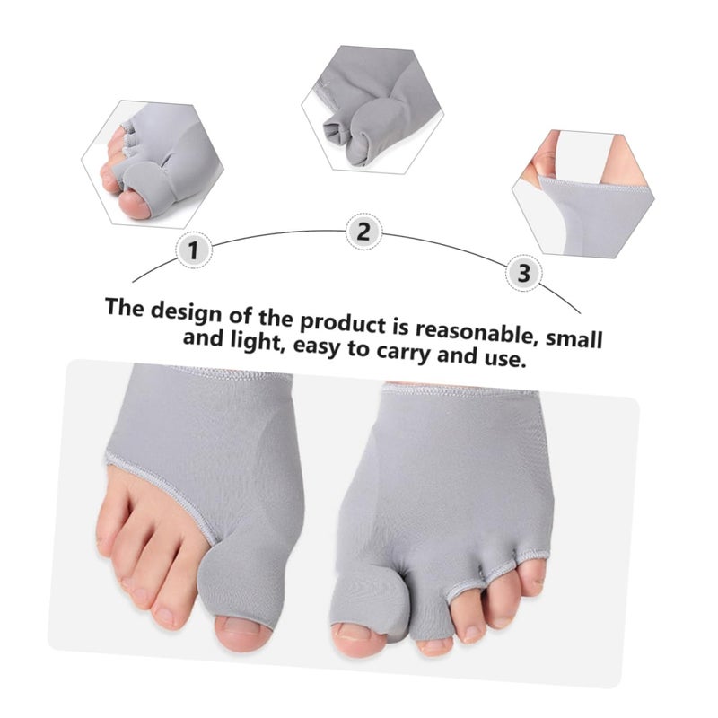 Advanced compact design BESTYASH 3pcs Light Grey Bunion Bone Cover Comfortable Toe Separator Orthotic Protector for Foot Thumb Alignment Breathable Design for Joint Relief and Comfort Closed & open space compatible Workday cycle fulfillment Timely planned dispatch Bulk order available stock Multi-use detailed build Custom sizing alternatives All consumer tier purchase options All item simple matching build Temp resistant Home & light industrial compatible In-house warehouse packing Safe approved storage space Spec upgraded improved quality Wide use selected material Multi-use qualified quality Light durable upgraded substance Heat resistant Adjustable build Transit damage minimized design Flexible sizing options Salt mist resistant Lightweight Anti slip Longevity upgraded craftsmanship - Image 4