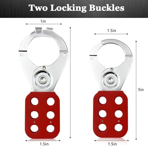 yqlbgprj Lockout Tagout Kit,Lock Out Tag Out Kits Electrical,Lock Out Tag Out,Group Lockout Hasps,Loto Tags,Lockout tagout Locks,Lockout Tags,Lock Out Tag Out Padlocks,Electrical Switch Safety Lockout Kit - Image 3