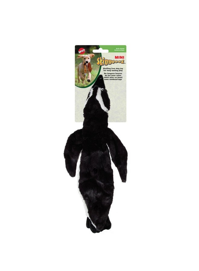 SPOT Skinneeez Stuffing Free Arctic Animal Dog Toy - with Squeaker in Head and Tail, Stuffingless Design is Great for Moderate Chewers, Tug Toy for Small Puppies & Dogs - 15in, Assorted Styles, 1 Toy - Image 1