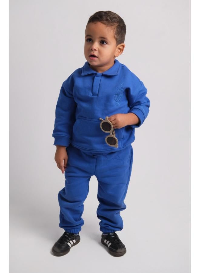 playmore Unisex Fish Lover 2-Piece Outfit Set - Image 1