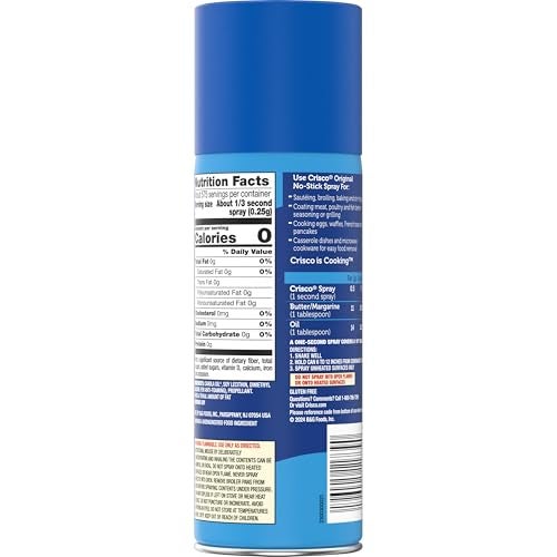 Crisco Original No-Stick Cooking Spray, 6 Ounce - Image 3