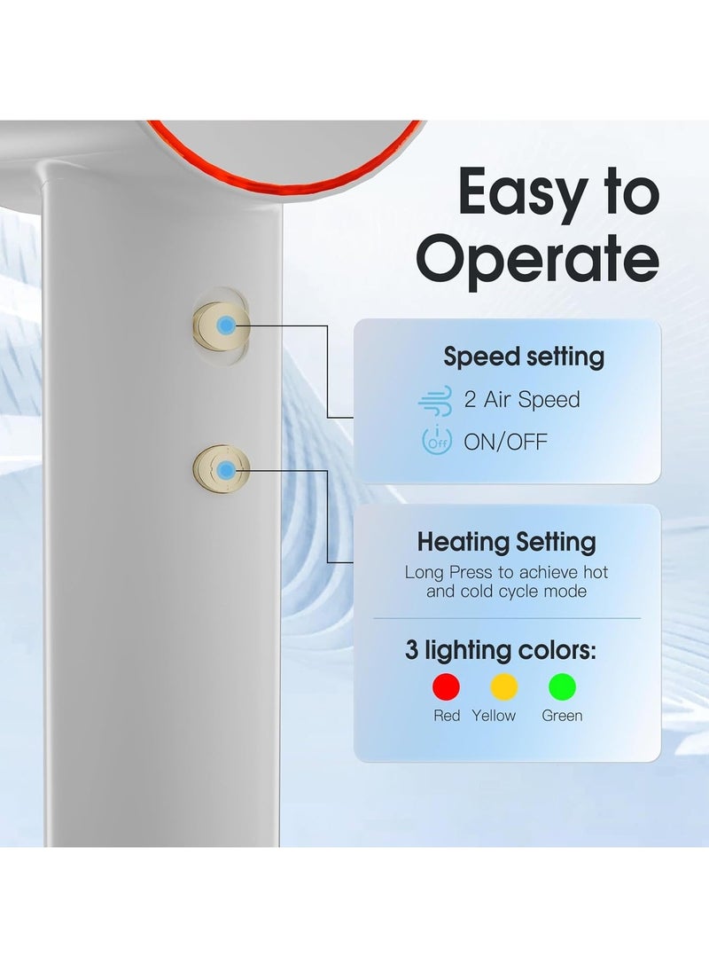 general Hair Dryer with Diffuser, 110,000 RPM Brushless Motor High-Speed Low Noise Thermo-Control with 200 Million Negative Ionic Blow Dryer, Constant Temperature Hair Care Without Hair Damage, Fast-Drying - Image 5