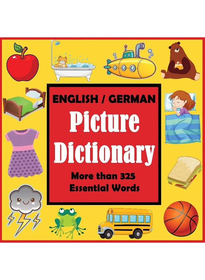 Dylanna Publishing, Inc. English German Picture Dictionary: First German Word Book with More than 325 Essential Words - Image 1
