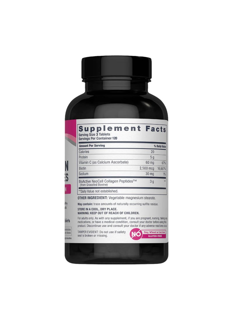 نيوسيل سوبر كولاجين وفيتامين C والبيوتين 270 قرصًا - Image 2