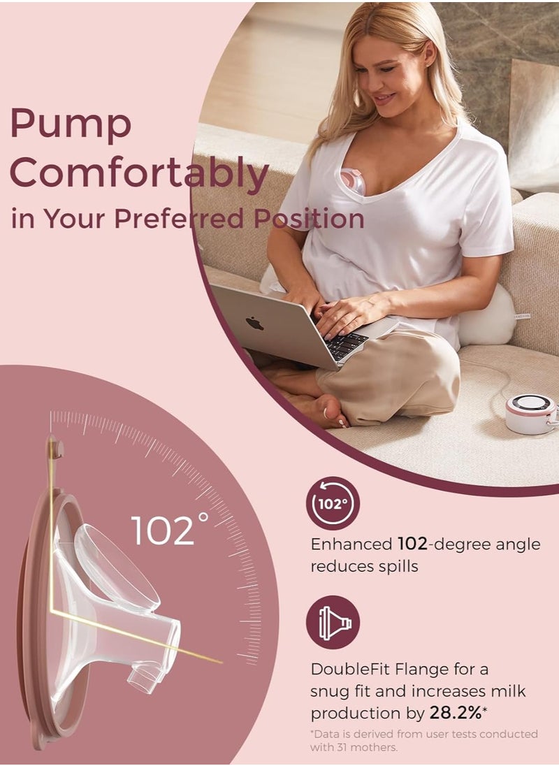 Breast Pump V1 Pro Hospital-Grade, Upgraded Electric Pump with 3 Fine-Tuned Rhythms, Hands-Free & Portable Wearable Pump, 3 Modes 15 Levels - pzsku/ZD8ADA113D7DC698C1554Z/45/_/1740361835/97db8c6e-2380-4a17-90be-8f660b2af917