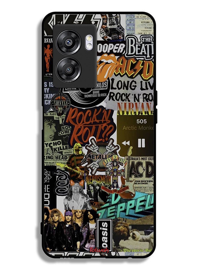 Tolwak Oppo A57 5G Protective Case Cover Long Live Rock N Roll - Image 2