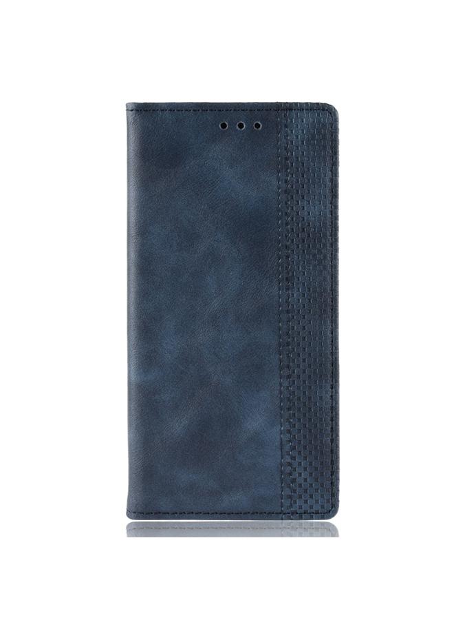S-TOP Case For OnePlus Nord Magnetic Buckle Retro Crazy Horse Texture Horizontal Flip Leather Case with Holder & Card Slots & Photo Frame - Image 2