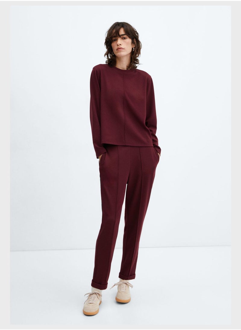 MANGO - High Waist Pants - Image 1