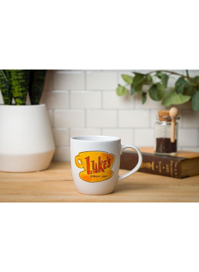 Silver Buffalo فنجان قهوة سيراميك بشعار مطعم لوك من مسلسل جيلمور جيرلز، 18 أونصة - Image 2
