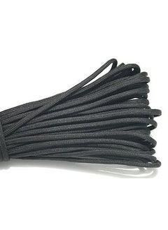Add-gear NEXPRO NEXPRO Paracord 550 Parachute Cord Lanyard Mil Spec Type III 7 Strand Core 100FT Black 