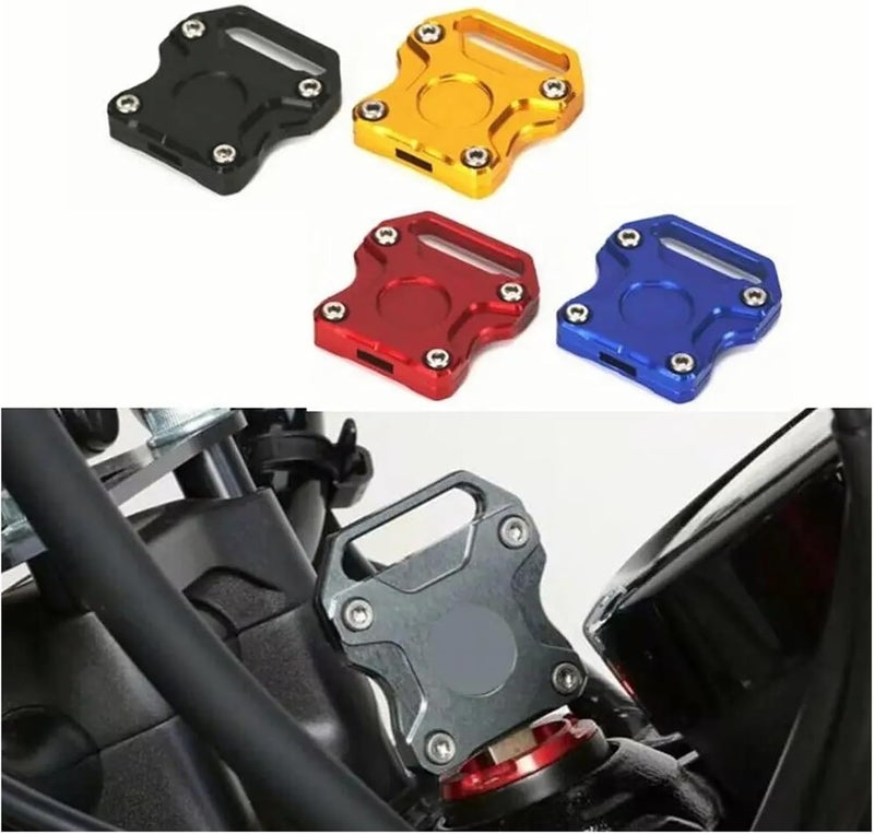 Motorcycles CNC Aluminum Alloy Keybox Cover Compatible With Monkey 125 Monkey125 (JB02/JB03) CT125 CT110(Red) - Image 2