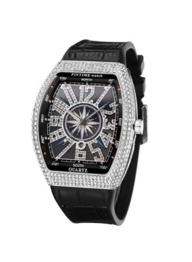 PINTIME Men's Fashion Casual Waterproof Quartz Watch - Image 1