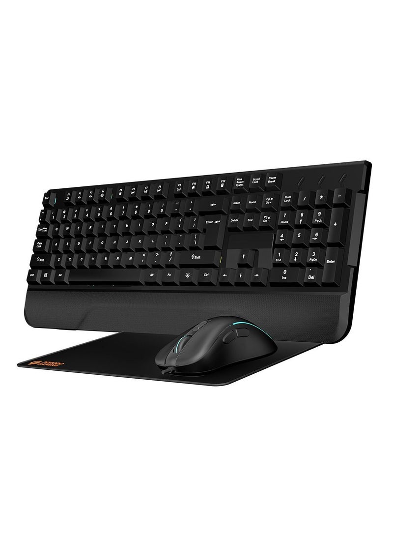 porodo - Gaming Set 4 in 1 - Keyboard, Mousepad, Mouse and Headphone - Image 1