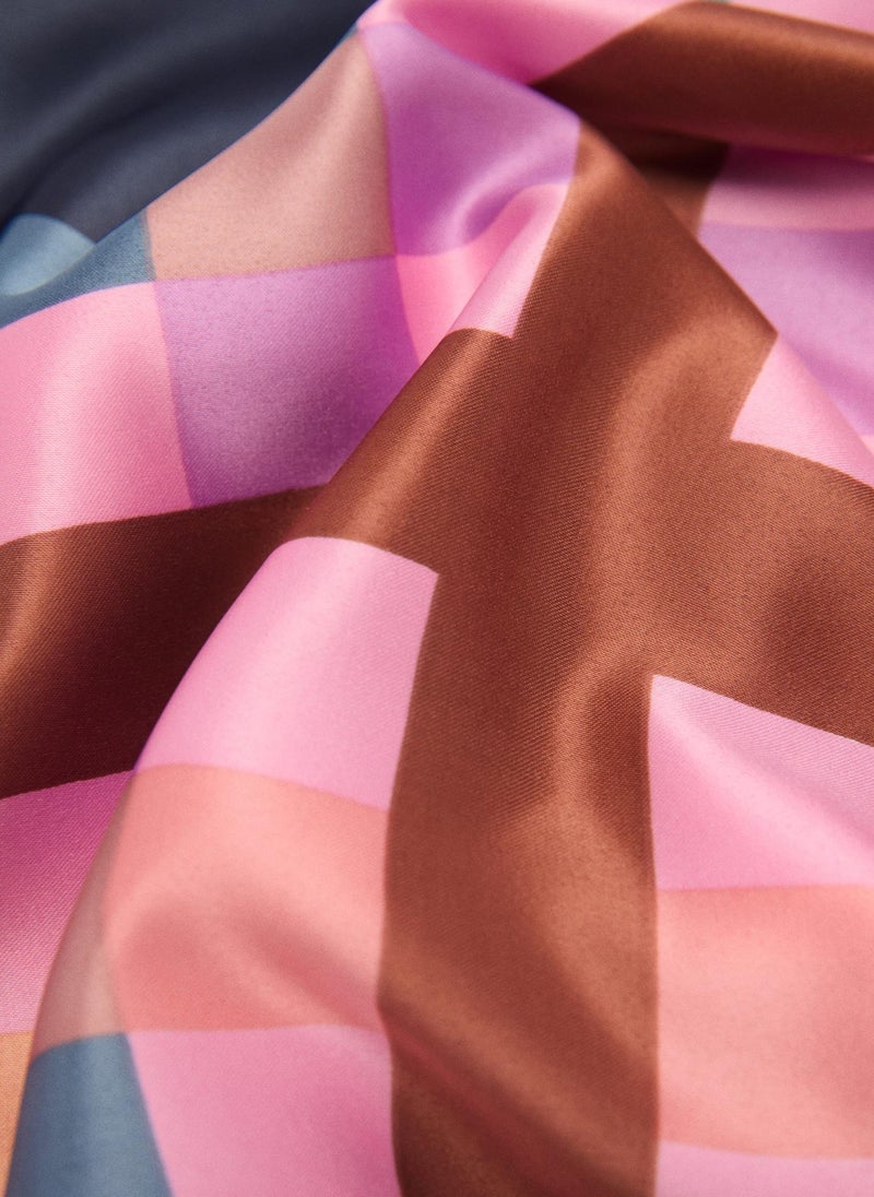 MANGO - Scarf Printed Lightweight Scarf - Image 1