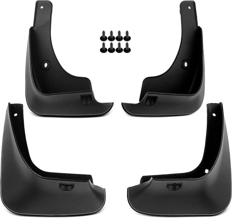 Mud Flaps Splash Guards Replacement for Toyota Camry 2002-2006, Not Fit Se Sportive Model, Mudguards Mudflaps Accessories for Cars Wheel Protector with Hardware Kit, Front & Rear 4Pcs Set - Image 1