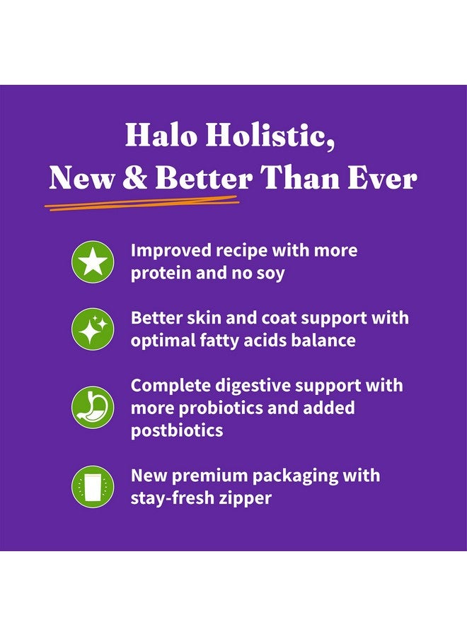 Halo Holistic Adult Dog Vegan PlantBased Recipe With Superfoods 3.5 Lb Bag - Image 2