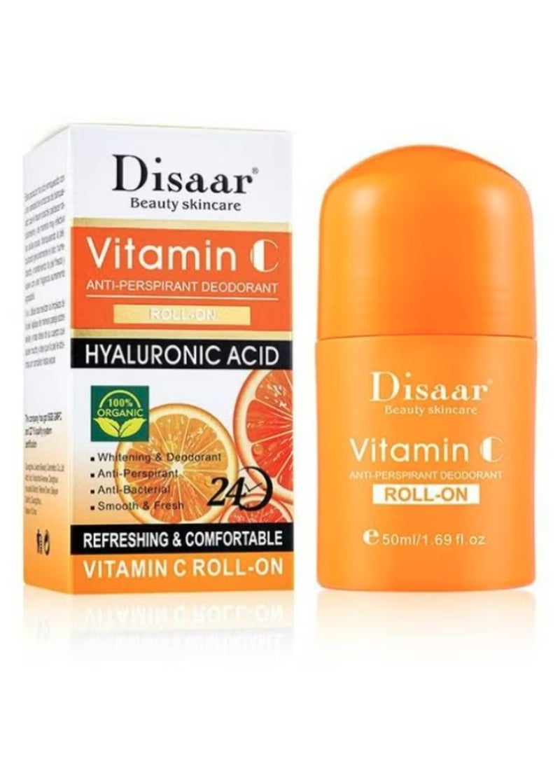 Disaar Roll-On Deodorant with Vitamin C - 50 ml