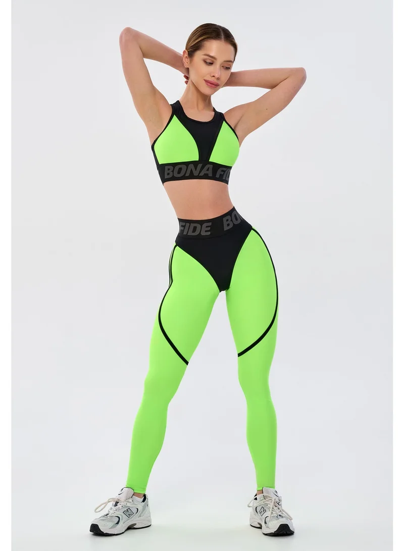 بونا فيدي ليجنز بونا فايد نسائي بجودة فاخرة وتصميم فريد ورفع - خصر عالي بتحكم في البطن