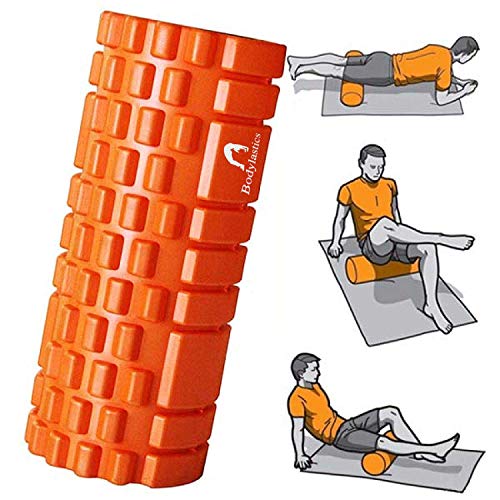 Bodylastics 45cms Foam Roller for Deep Tissue Massage, Relief from Sore Muscles Pain, Pre & Post Exercise Fitness Workout Sessions - Image 3