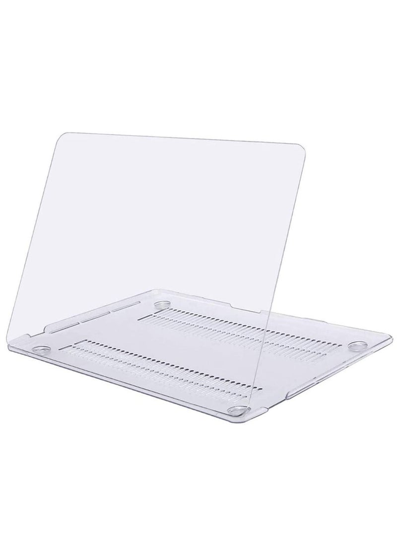 Generic - MacBook Air M2 Case 13.6 Inch Model A2681 Plastic Hard Shell Cover For M2 With Touch ID Clear - Image 1