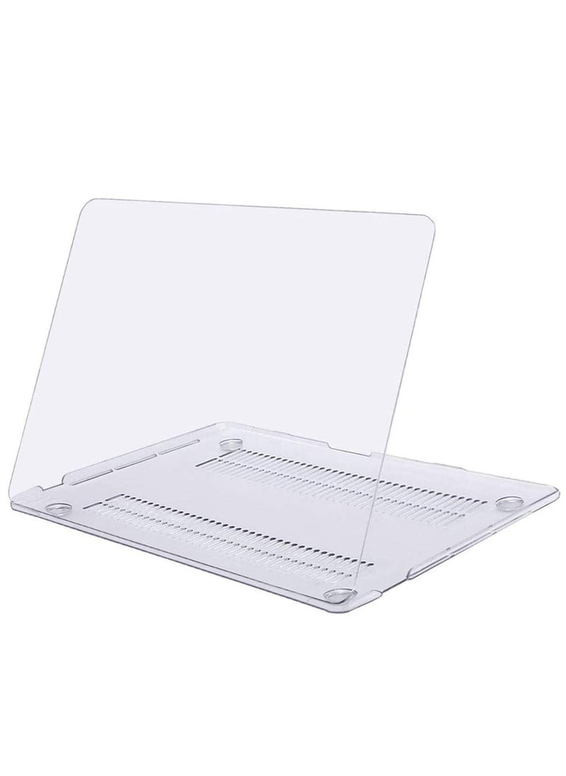 Generic - MacBook Air M2 Case 13.6 Inch Model A2681 Plastic Hard Shell Cover For M2 With Touch ID Clear - Image 1