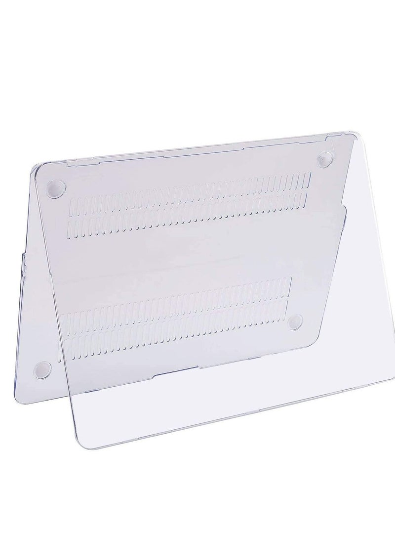Generic - MacBook Air M2 Case 13.6 Inch Model A2681 Plastic Hard Shell Cover For M2 With Touch ID Clear - Image 1