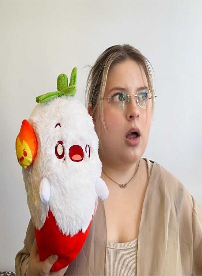 Squishable - Mini Ghost Pepper - SynthiSquish Collection - 13.5 in - Soft Toy Collectible Stuffed Animal - Image 4