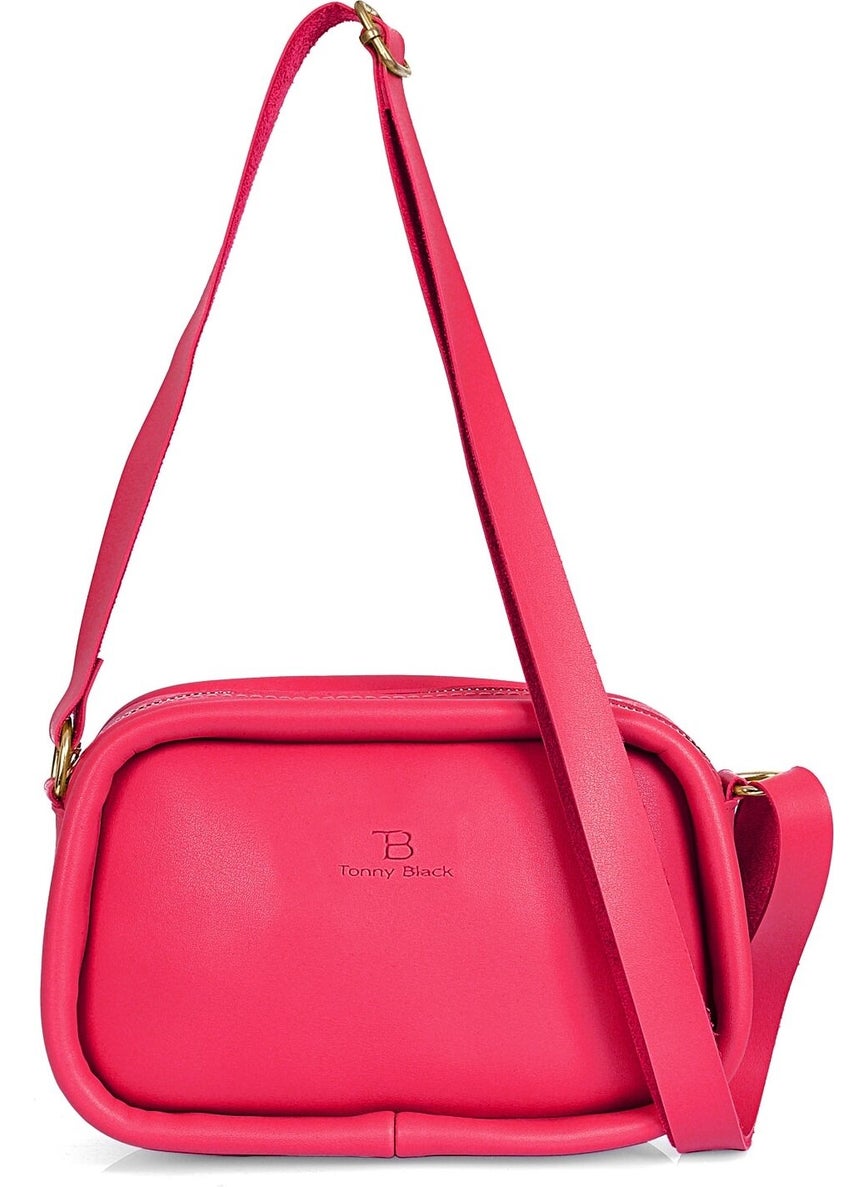 tonny black Original Women's Corduroy Crossbody Adjustable Strap Zippered Mini Shoulder Bag  - Image 1