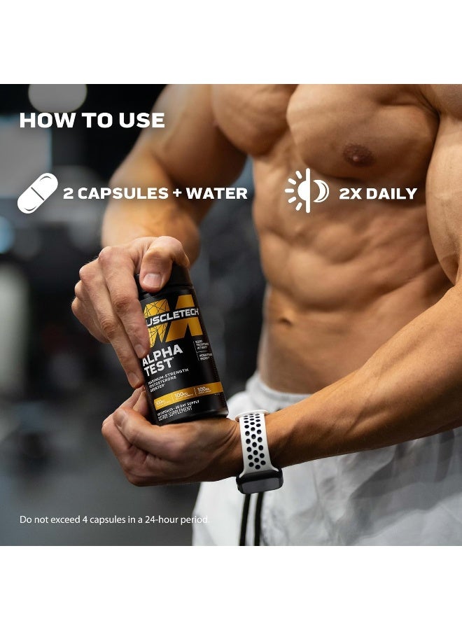 MuscleTech Alpha Test 120 Capsules - Image 5