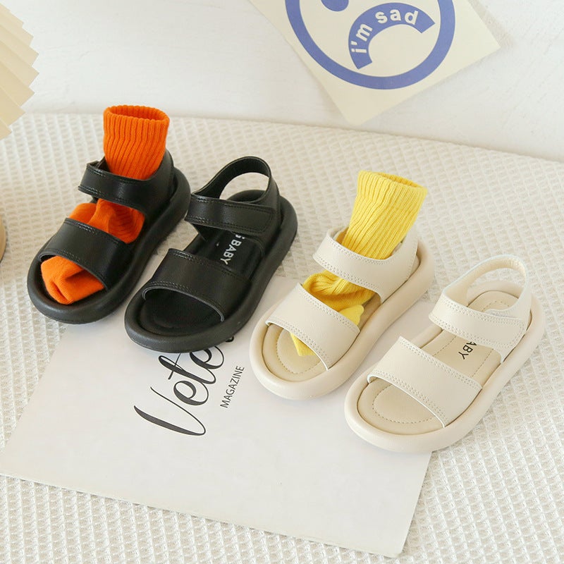 Korean Casual Children'S Sandals 2023 Boys And Girls Beach Shoes Children'S Shoes Generation - Image 2