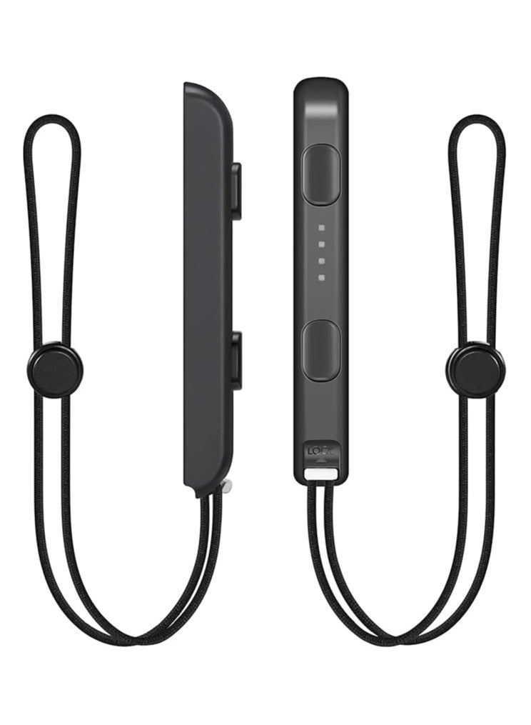 erorex Joysticks Wrist Strap, Strap for Switch Joycon, 2 Pack Replacement Parts Accessories for Switch Joy-Con Straps, Adjustable Tightness Straps for Switch Joycon, Accessory for Joy-Con Controller (Black)  - Image 5