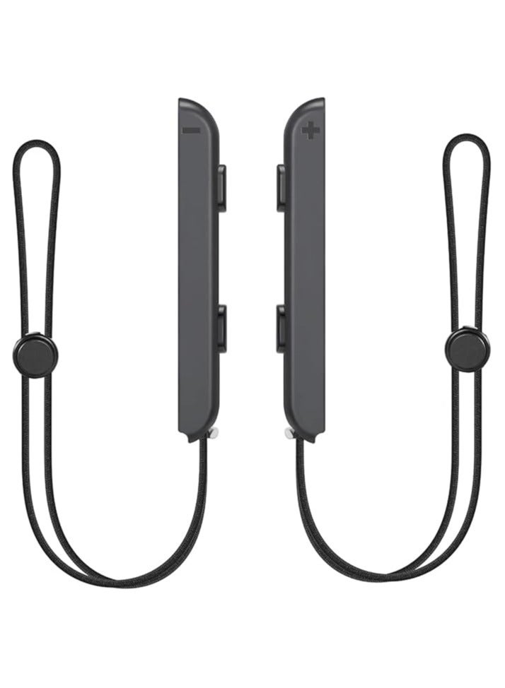 erorex Joysticks Wrist Strap, Strap for Switch Joycon, 2 Pack Replacement Parts Accessories for Switch Joy-Con Straps, Adjustable Tightness Straps for Switch Joycon, Accessory for Joy-Con Controller (Black)  - Image 1
