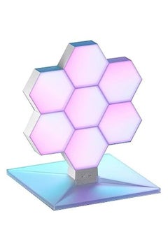 ColoLight PLUS Kit - WiFi Color Changing LED Lights, 7 Panels + Base, Apple/Siri/Alexa/Google Assistant, HomeKit Compatible, Home/Office Instant Light Décor w/ Music Sync