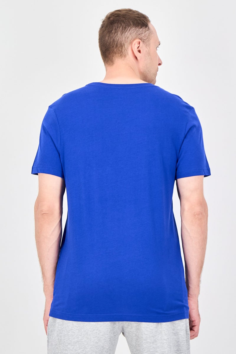 Fanatics Men Sportswear Fit Short Sleeves Baseball T-Shirt, Blue - Image 3