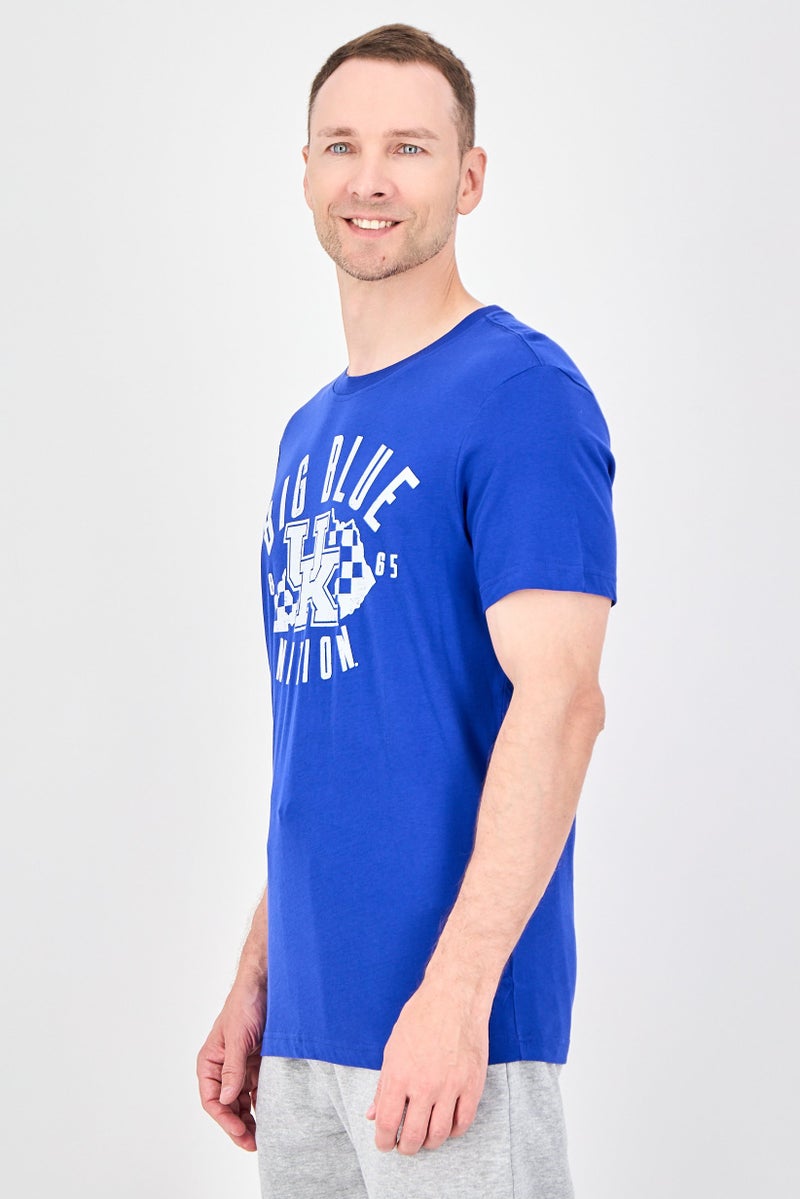 Fanatics Men Sportswear Fit Short Sleeves Baseball T-Shirt, Blue - Image 2