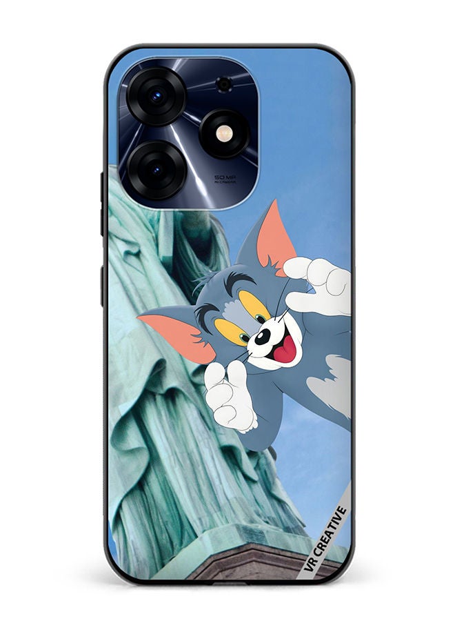 VR CREATIVE Protective Case Cover For Tecno Spark 10 Pro Tom Design Multicolour - Image 1