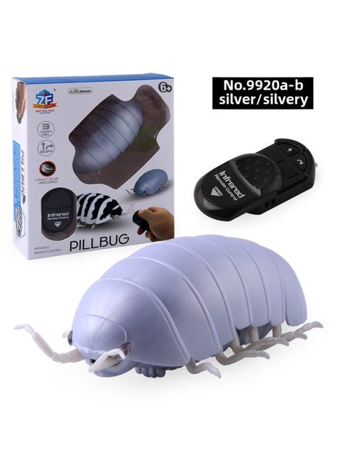 Remote Control Insects Remote Control Flies Bees Ladybug Infrared Remote Control Electronic Pet Trick Creative Simulation Insects-Color:9920AB Solid 145g
