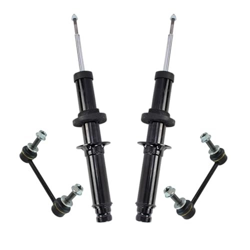 TRQ Front Suspension Kit Strut Assembly Sway Bar Stabilizer Link Compatible with 2004-2009 Cadillac SRX - Image 1