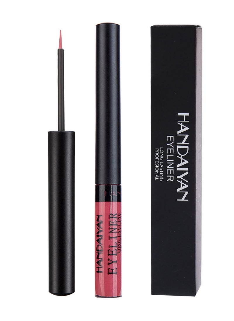 Handaiyan Waterproof Eyeliner color Liquid Liner UV Finish Professional Makeup Long Lasting Quick Smudge Proof Hyper Drying Resistant Stay All Day Waterline Winged Instant Result  - Image 1