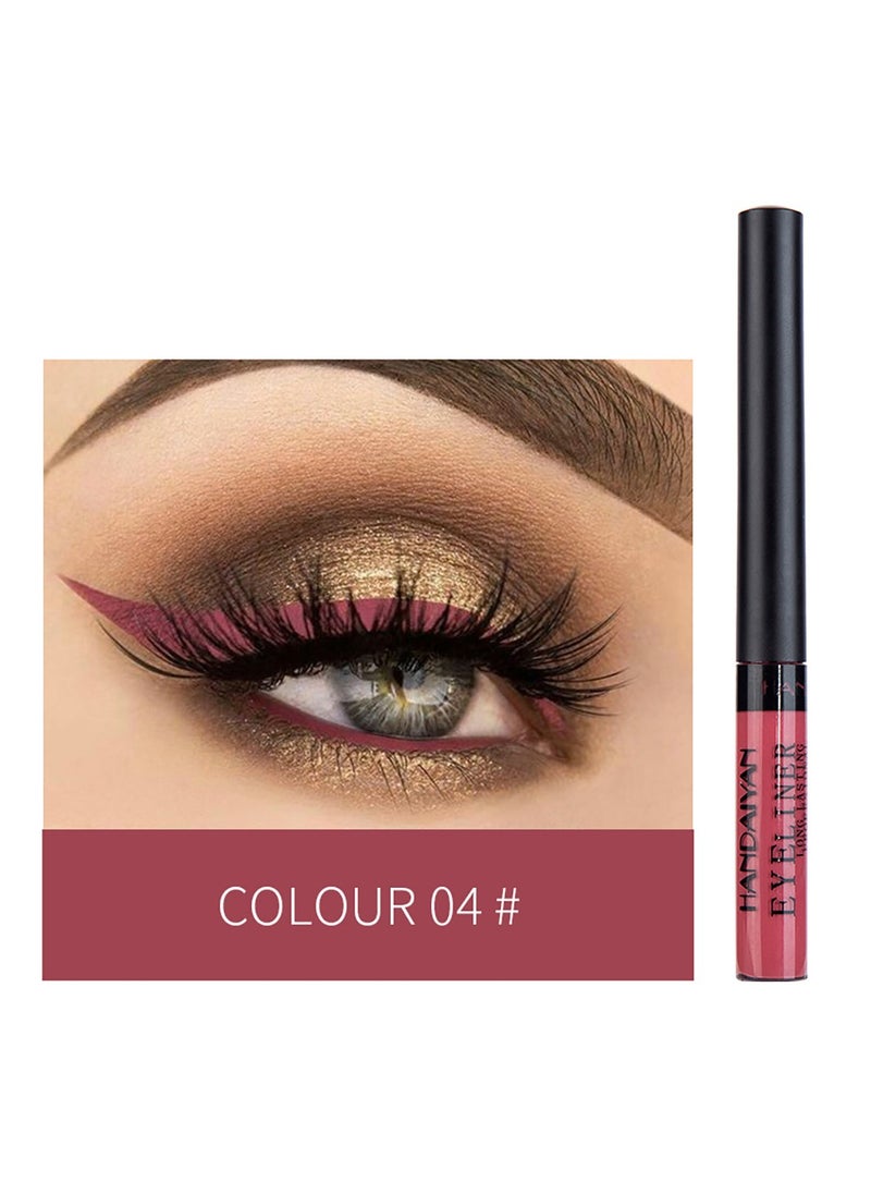 Handaiyan Waterproof Eyeliner color Liquid Liner UV Finish Professional Makeup Long Lasting Quick Smudge Proof Hyper Drying Resistant Stay All Day Waterline Winged Instant Result  - Image 2