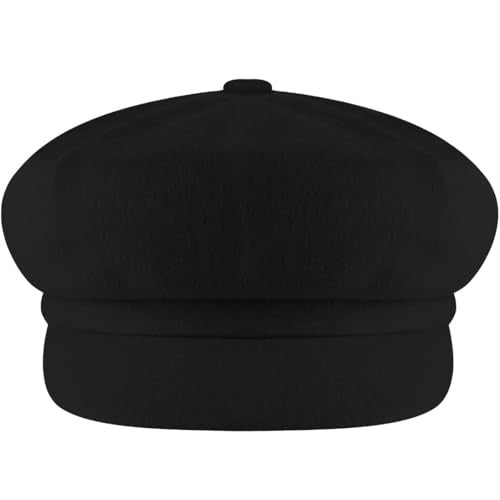 KANGOL قبعة كانغول وول سبايتفاير للرجال والنساء، كبيرة جداً، سوداء - Image 4