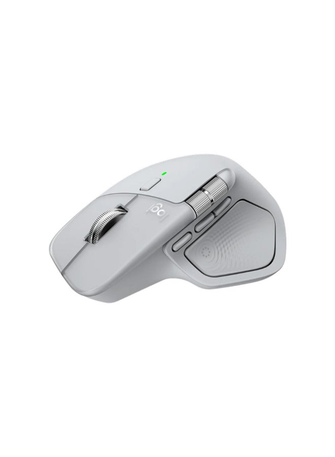 Logitech MX Master 4 Mouse Pale Gray - Image 3